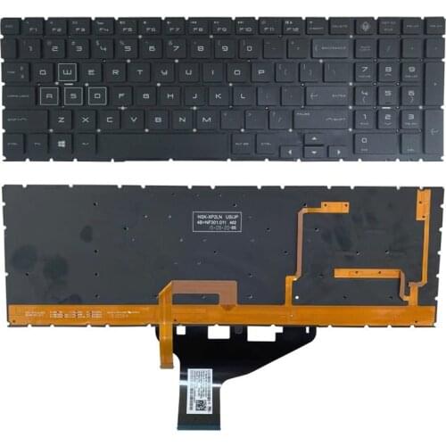 US Colorful backlight Laptop Keyboard for HP 15-DH 15-DC 17-CB TPN-C144 Q211 C143 OMEN 15 DC DC0003la DC005TX DC0004TX 15-DH