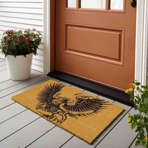 Door Mat Snake Eagle Pattern Door Mat doormat outdoor guest