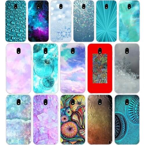 214H Quartz Crystal Rock Pink Purple Soft Silicone Tpu Cover phone Case for Samsung j3 j5 j7 2016 2017 a3 2016 a5 2017 a6 2018