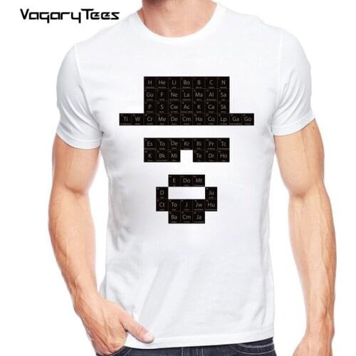 Newest Men fashion Breaking Bad t-shirt Heisenberg I'm the denger retro The little chemist print hipster short sleeve casual tee