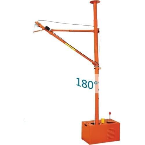 2.8---3.2M column support for Indoor crane, hoist use in domestic commercial construction site, electric steel lifting machine