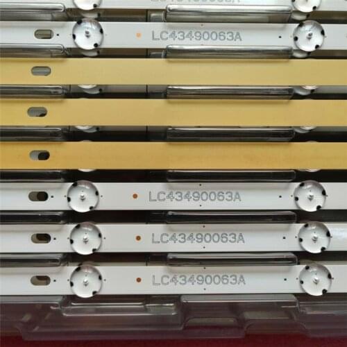 Original Led backlight strip for 43UJ634V 43LJ594V HC430DUN SSC_43LJ61_FHD LG Innotek 17Y 43inch-A-Type 43UJ6307 43UJ6300