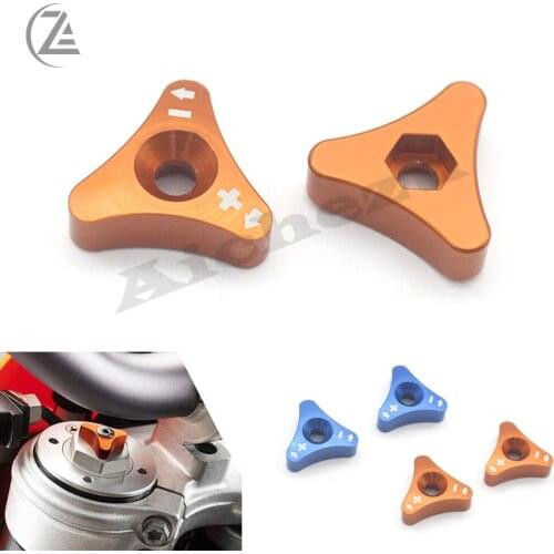 Front Shock Absorber 48mm Fork Knob Adjuster Bolt For KTM SX SXF EXC XCW 125 150 250 350 450 530 690 Duke Enduro SMC Supermoto R
