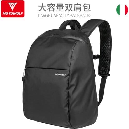 MOTOWOLF Universal Motorcycle/Scooter Helmet Bag Riding Backpack Travel Waterproof Large Capacity Backpack For Yamaha Honda KTM