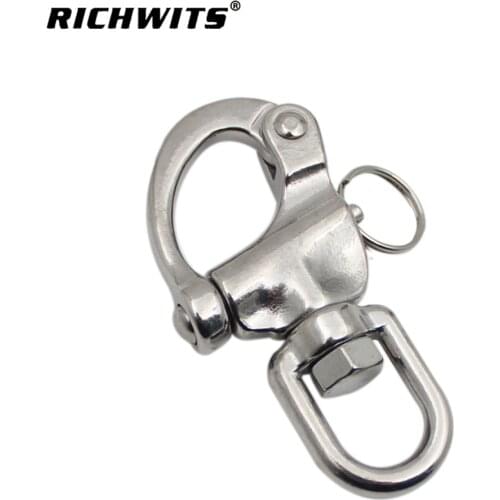 70mm316stainless steel swivel snap shackle/marine hardawre/boat hardware