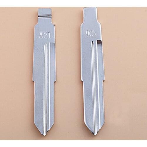 DAKATU 84# Uncut Flip Replacement Car Key Shell Blade For Chery A21 Flip Key No.84 Blank Car Key Blade Middle slot