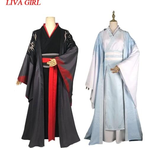 Wei Wuxian The Yiling Patriarch Cosplay Grandmaster of Demonic Cultivation Costume Wei Wuxian Wangji Mo Dao Zu Shi Costume