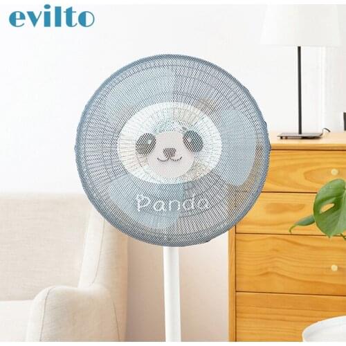 Electric Fan Protection Net Cover Baby Finger Guard Fan Cover Dustproof Storage Bag Round Stand Fan Dust Cover Fan Safety Cover