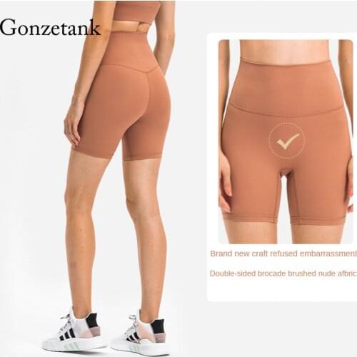 Leggings Women Self-Cultivation High Elastic Hip Lifting Yoga Shorts Breathable Quick Drying Running Train Sports Fitness Pants