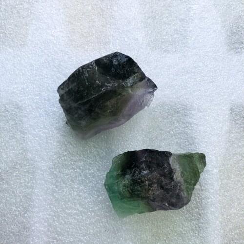1Pcs Natural Rainbow Fluorite Raw Stone Material Speciment Bead,Fit Warping,Wiring,Cutting,3cm-6cm