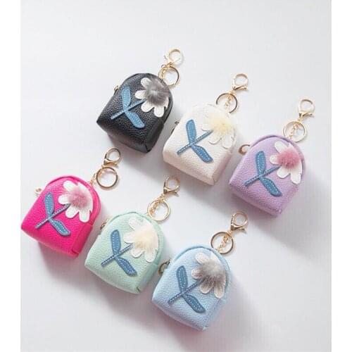 30PCS / LOT Girl Coin Bag Coin Purse Women Mini Coin Purse Bag PU Wallet Key Bag Wholesale