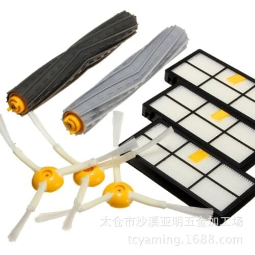 Irobot accessories/irobot sweeper accessories/edge brush/roll brush/glue brush/filter/filter