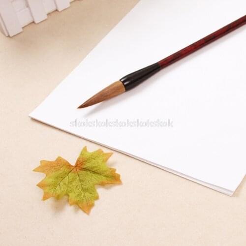 30Pcs white Painting Paper Xuan Paper Rice Paper Chinese Painting & Calligraphy 49x34cm / 35cmx26cm J25 Dropshipping