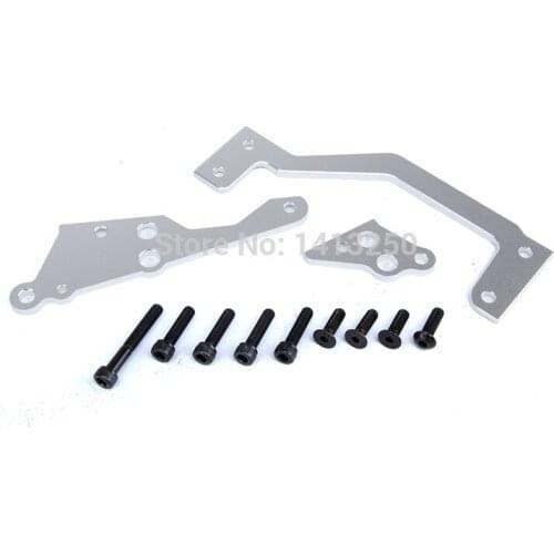 CNC Alloy Engine Chassis Stronger Connector Kit for 1/5 Scale Hpi Rovan Km Baja 5B 5T 5SC Rc Car Part