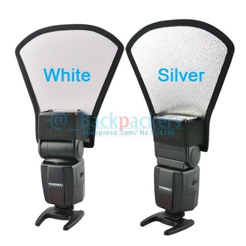 Flash Diffuser Soft Box Silver and white double color For yn560II yn565ex yn560ex yn568ex sb600 sb800 sb900 sb910 580ex 430ex