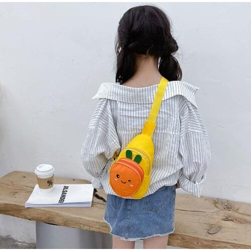 Cute Children Waist Bag Packs Cartoon Animal Chest Bag Kid Money Waist Bags Kids Gife
