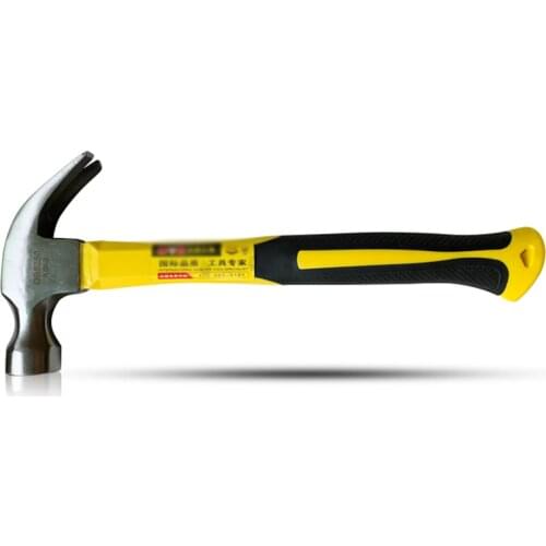 325mm Long Claw Hammer Multi-Purpose Heavy Duty Nail Hammer with Anti-skid Handle, for Repair, Automotive Mechanics, Household