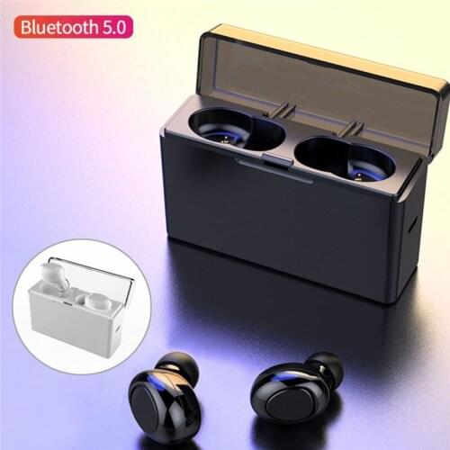 Bluetooth Earphones Wireless Invisible Mini In Ear Headset Noise Isolation Sport TWS Earbuds with Mic for iPhone Samsung Android