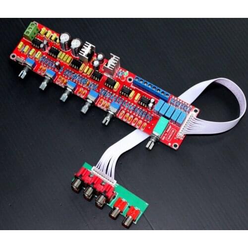 NE5532 preamplifier bord HIFI 5.1 tone plate volume control panel Preamp mixer board pre-amplifier board