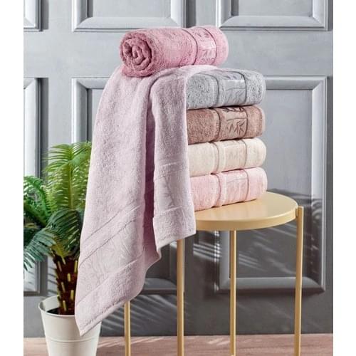 Julie Juile Lora VIP Bamboo 6'lı Hand Towel COTTON BAMBOO HAND FACE CHILD BABY SHOWER BATH TOWEL SET HIGH QUALITY MADE IN TURKEY