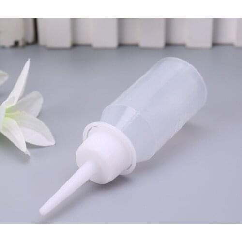50ml Industrial Glue Gel Oil Applicator Squeeze Bottle Clear White Jet Dispenser D0JA