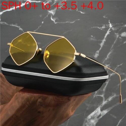 Retro Square Mens Multifocal Reading Glasses Women Men Diopter Eyeglasses Bifocal Night Vision Sunglasses For Near And Far NX