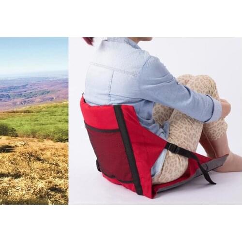 Portable Folding Seat Bleacher Chair with Back Support for Bleachers Lawns Seat Camping Fishing TraveAcce Stools Hiking Chair