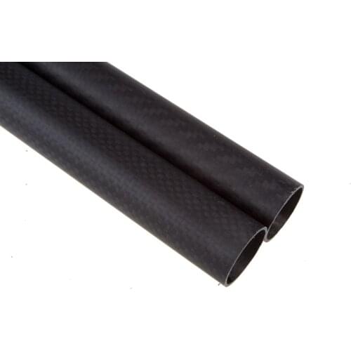 3K Carbon Fiber Tube Diameter 25*21 mm Length 1020mm Tube for RC Multicopter Airplane