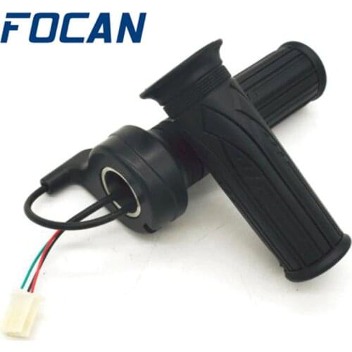 Universal Motorcycle Accelerator Electric Scooter Twist Speed Throttle Grip with 3 Wires Handlebar Grip
