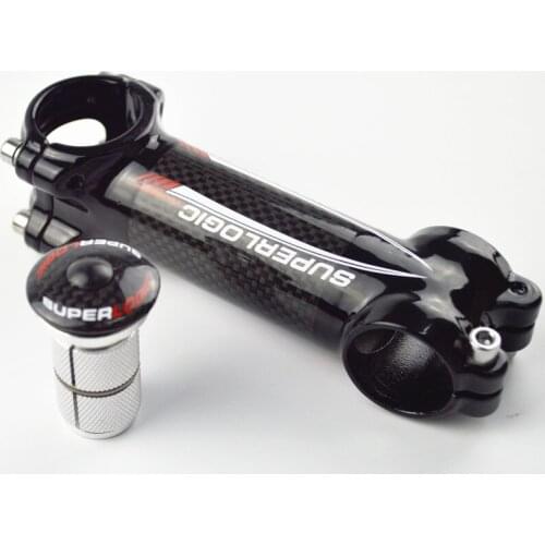 Superlogic carbon fiber stem bicycle accessories Bicycle Parts Headset Top Cap Key Bicicleta Expander washer bike stem 60-120mm