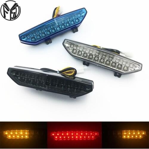 For Kawasaki Ninja ZX-6R ZX6R 2007 2008 Rear Tail Light Brake Turn Signals Integrated LED Light ZG14 CONCOURS ZRX1200 DAEG