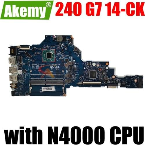100% working 100% Hp 240 G7 14-CK motherboard with N4000 CPU L23234-601 6050A2977701-MB-A03 tested ok