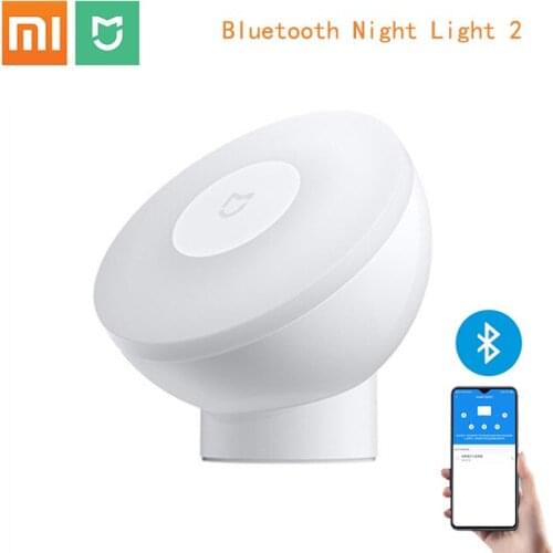 2020 XIAOMI Mijia Night Light 2 bluetooth version Adjustable Brightness Infrared Smart Human Body & light sensor for mijia app 1