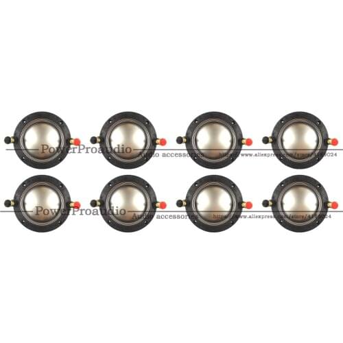 8pcs Replacement Diaphragm for P Audio Turbosound SD750N.8RD for SD750N SD740N Driver 72mm Aluminium wire