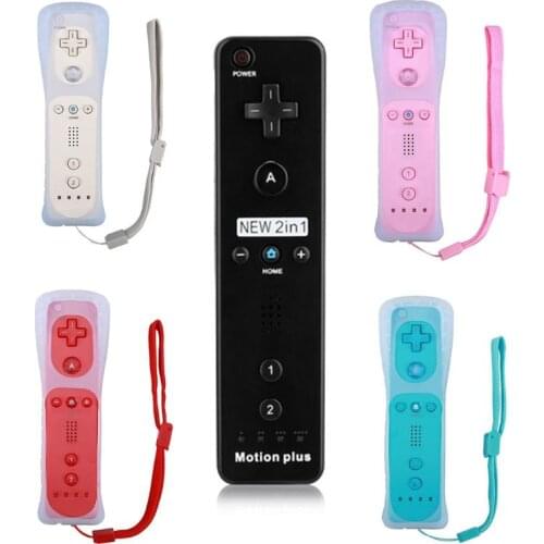 Built-in Motion Plus Wireless Gamepad for Wii Remote Controller For Wii Game Remote Controller Joystick For Nintendo Remote