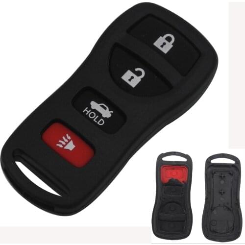 Bilchave 10pcs Remote Key Shell 4BT Fob For Nissan Sentra Armada 350Z Altima Maxima Infiniti FX35 EX35 FX45 QX56 G35 M45 I35