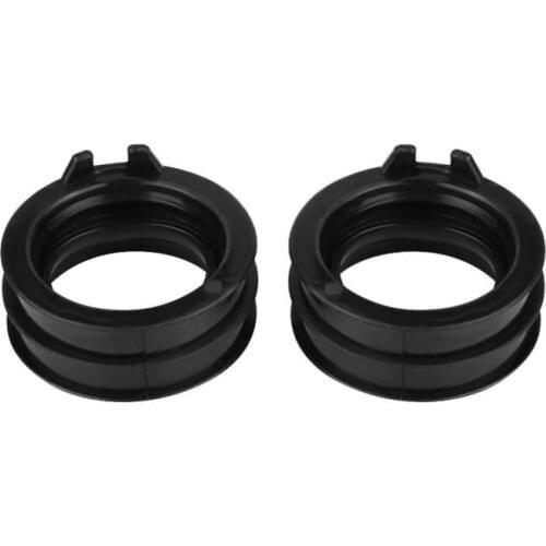 2Pcs Motorcycle Carb Carburetor Intake Manifold Boot Joint for Yamaha FZ07 2015-2016