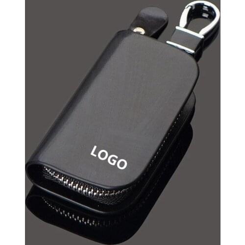Leather Car key cover case with car Logo for A variety of models, order remarks