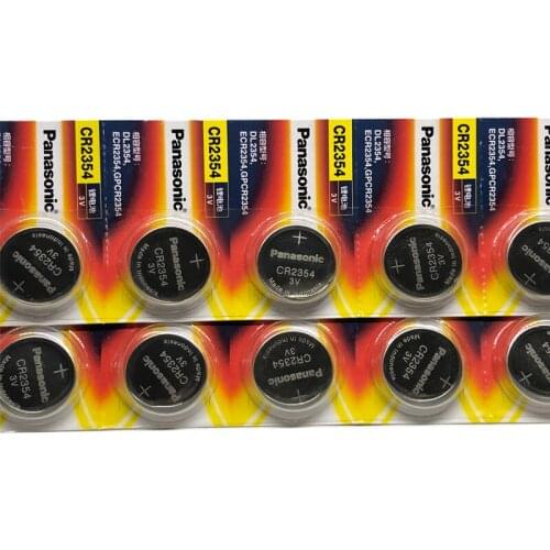 10pcs/lot Panasonic CR2354 CR 2354 Button Cell Batteries DL2354 ECR2354 GPCR2354 3V Lithium Coin Battery