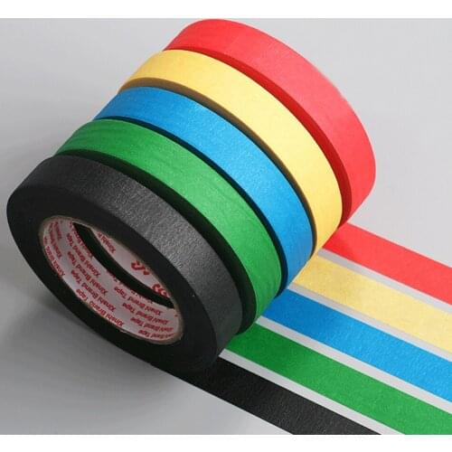 Painters Masking Tape, no residue high viscosity . painting tape.5mmx50m. 5 colours each pack