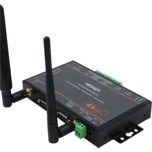 Wifi module Double Port Serial Device Server RS232 RS485 RS422 to Ethernet Wifi 4G 3G GPRS Network Converter IoT NEW