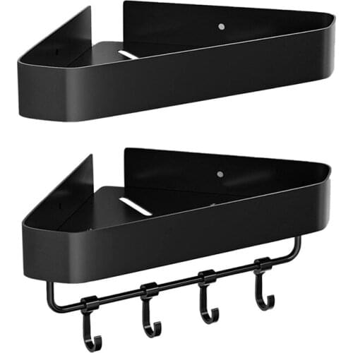 New Shower Shelf For The Bathroom, Corner Shelf, Shower Basket, No Drilling, Aluminium, Matte Finish, Bathroom Shelf