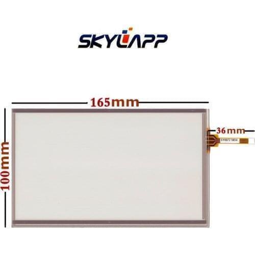 New 7''Inch TouchScreen 165mm*100mm Car GPS HSD070IDW1 HSD070ID00 HSD070IE11 Resistance Handwritten Touch Panel Screen Glass