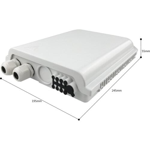 Fiber optic terminal box, Distribution Box,8 Cores FTTH Splitter Box