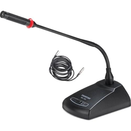 Original Takstar MS-189 gooseneck microphone with base condenser microphones for public address/conference system/church