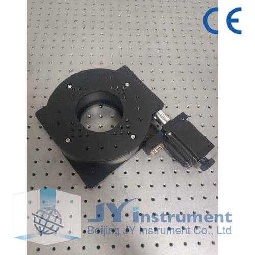 Motorized Rotary Table, Diameter 200mm, Clear Aperture 90mm