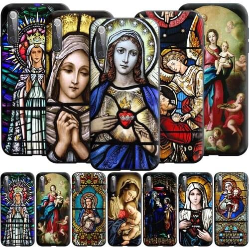 Virgin Mary Christian Rosary Case for Xiaomi MI 8 9 9T A2 A3 10 10T Note Lite Pro SE Max 3 F1 Poco X3 NFC M3 11 11i Ultra F3
