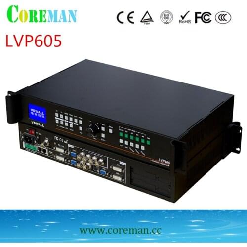 Lvp605 video Processor HDMI DVI VGA p2p3p4p5p6p7p8p10rental led screen use