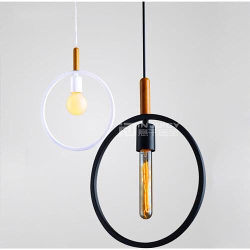 Vintage Edison Iron Loft Balcony Ceiling Pendant Lamp Droplight Coffee Shop Club