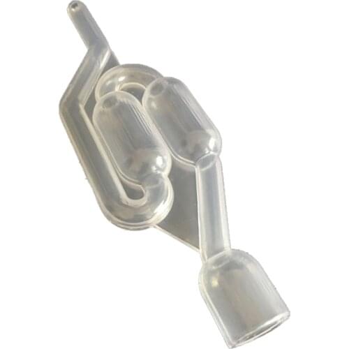 Air Lock Food Grade Plastic One Way Exhaust Check Valve Water Sealed Valves Home Brewing Wine Beer Fermentation Check Valve